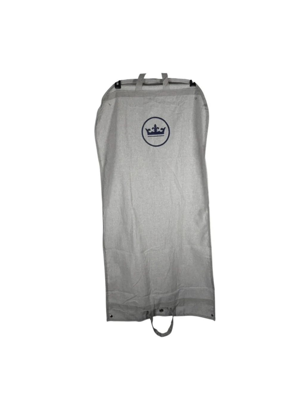 Peter Millar Garment Bag Grey Crown Logo Travel Suit Bag Formal Carrier 23 x 44